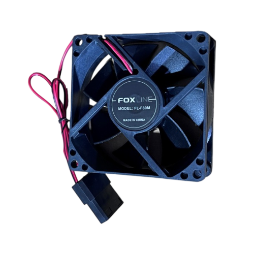 Case Cooler Foxline FL-F80M 80mm с Molex соединением - Эффективное охлаждение для вашего корпуса