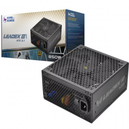 блок питания 850 Ватт/ Power Supply Super Flower Leadex III Gold, 850W, ATX 3.1, 140mm, 8xSATA, 3xPCI-E(6+2), 1x12VHPWR(12+4), APFC, 80+ Gold, Full Modular