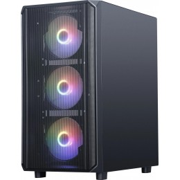 Корпус Accord 3602 черный ATX 8x120mm 6x140mm 3x200mm 2xUSB3.0 audio bott PSU [ACC-3602]