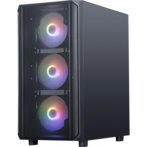 Корпус Accord 3602 черный ATX 8x120mm 6x140mm 3x200mm 2xUSB3.0 audio bott PSU  Accord