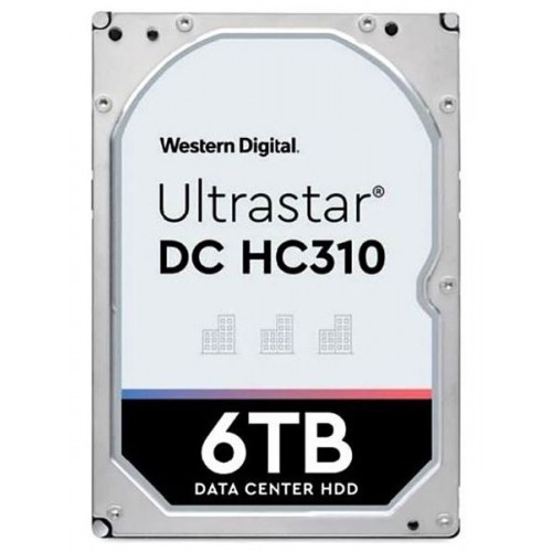 Жесткий диск/ HDD WD SAS Server 6Tb Ultrastar 7200 12Gb/s 256MB 1 year warranty (replacement ST6000NM020B, ST6000NM029A)