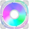 Вентилятор для корпуса Nulight 12WH RGB 120мм - Белый, 3-pin/4-pin, 19.06 дБ