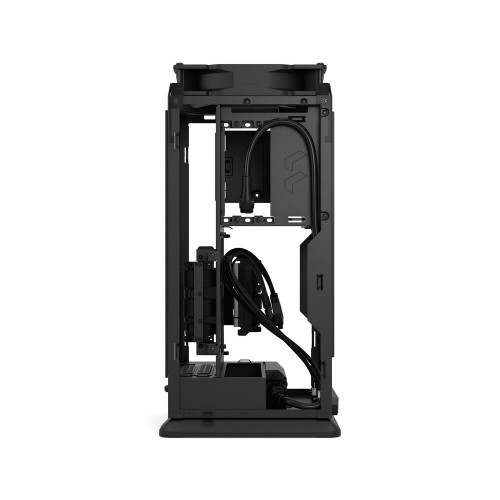 Корпус без блока питания/ Case Fractal Design Mood, Mini-Tower, 1x180mm, 2xUSB-A 3.0 + 1xUSB 3.2 Type-C, SFX PSU Support, mITX Black Fractal Design