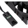 Кулер для корпуса/ Case Cooler Thermalright TL-M12QR Reverse (124x120x25mm, 4-pin PWM, ARGB, 47.6CFM, 23.2dBA, 1500RPM, Black) Thermalright
