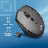 Купить беспроводную оптическую мышь Оклик 488MW черный/серый, 1600dpi, USB для ноутбука - 4 кнопки