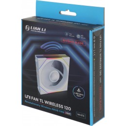 Вентилятор для корпуса Lian-Li Uni Fan TL Wireless 120 Reverse ARGB 120х124.5x28 белый 4-pin 34дБ (G99.12RTL1W1W.R0) Ret