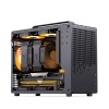Корпус JONSBO Z20 Mini-Tower без блока питания: стильный черный case для mATX и mITX с USB-A 3.2 и USB-C 3.2