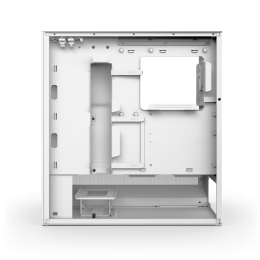 Корпус ПК без блока питания/ Case NZXT H5 Flow RGB, Midi-Tower, TG, 4x120mm RGB, 1xUSB-A 3.2 + 1xUSB-C 3.2, E-ATX, ATX, mATX, mITX White