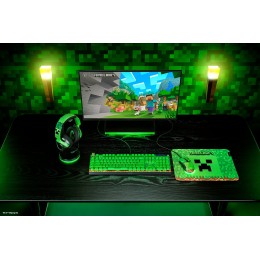 Игровая клавиатура Razer BlackWidow V4 X (Green Switch) - Minecraft Ed. - US Layout/ Razer BlackWidow V4 X (Green Switch) Gaming keyboard - Minecraft Ed.