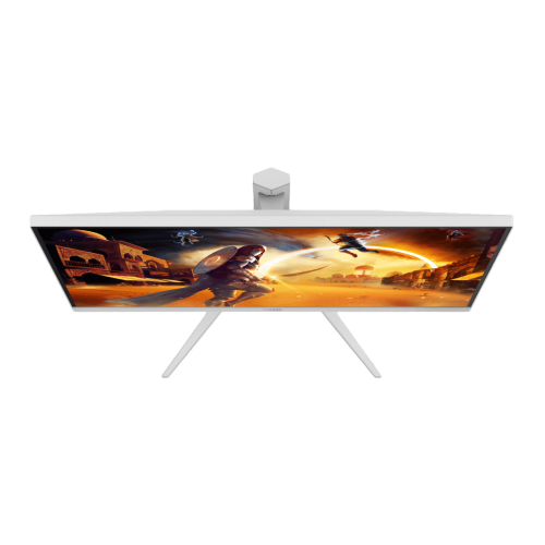AOC Q27G4/WS 27" 2560x1440, IPS, 200Hz, 80M:1, 450cd, 0.3 ms, HDMI 2.0, DisplayPort 1.4, Height adj 130, pivot, VESA 100, 3Y, White/Silver