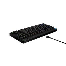 Клавиатура/ Logitech Gaming Keyboard G PRO TKL Corded Mechanical - BLACK - RUS - USB - CLICKY
