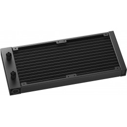 Система водяного охлаждения Deepcool LM240 ARGB Soc-AM5/AM4/1200/1700/1851 черный 4-pin 19-36dB Al LCD 220W 1404gr Ret (R-LM240-BKDMMC-1)