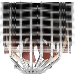 Кулер для процессора/ CPU Cooler Noctua NH-D15S (167W, 4-pin PWM, 160mm, Al/Cu, 6x6mm, 1x150x140x25mm, 82.5CFM, 24.6dBA, 1500RPM, S: 1851/1700/1200/115X, AM5/AM4, Beige/Brown)