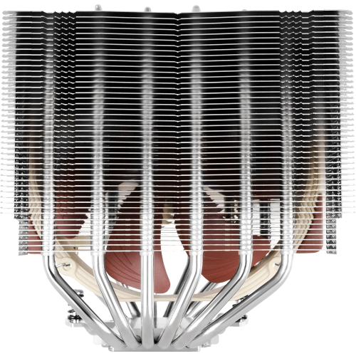 Кулер для процессора/ CPU Cooler Noctua NH-D15S (167W, 4-pin PWM, 160mm, Al/Cu, 6x6mm, 1x150x140x25mm, 82.5CFM, 24.6dBA, 1500RPM, S: 1851/1700/1200/115X, AM5/AM4, Beige/Brown)