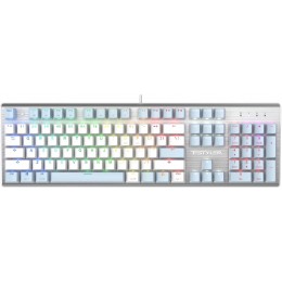 Клавиатура A4Tech FS100 механическая синий USB for gamer LED кабель 1.8м
