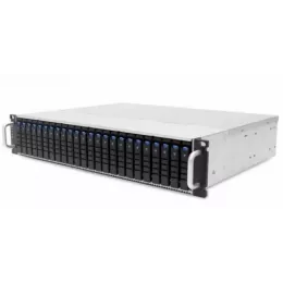 Дисковая полка/ J2024-06-35X, 2U 24x 2.5" hot-swap bays, hot-swap JBOD with dual SAS 12G expander controller, dual BMC, tool-less HDD tray, 550W 1+1 hot-swap redundant 80+ platinum, tool-less rail kit (35X series)