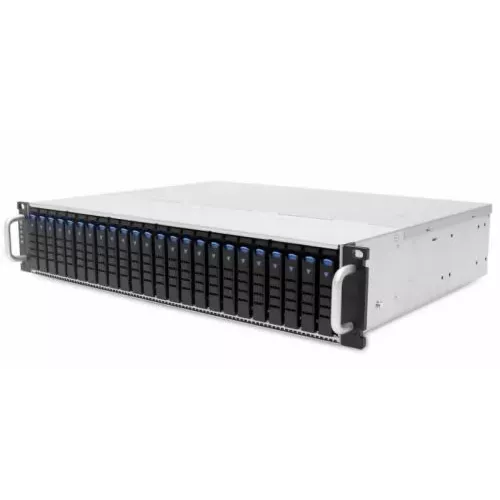 Дисковая полка/ J2024-06-35X, 2U 24x 2.5" hot-swap bays, hot-swap JBOD with dual SAS 12G expander controller, dual BMC, tool-less HDD tray, 550W 1+1 hot-swap redundant 80+ platinum, tool-less rail kit (35X series)