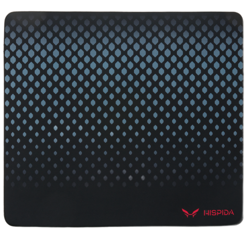 HISPIDA gaming mousepad 450x400x3, top white camel, bottom PORON, gift box