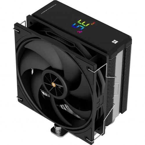 Кулер для процессора/ CPU Cooler Thermalright Assassin X 120 R Digital ARGB Black (4-pin PWM, 151mm, Al/Cu, 4x6mm, ARGB, 1x120mm, 70.84CFM, 29.8dBA, 2000RPM, S: 1851/1700/1200/115X, AM5/AM4, black) Thermalright