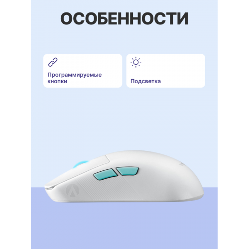 Мышь P713 ROG HARPE ACE AIM LAB EDITION/WHT/ ASUS P713 ROG HARPE ACE AIM LAB EDITION/WHT ASUS