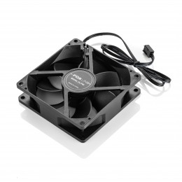 Охлаждение корпуса/ Case Cooler Foxline FL-F90, 90mm, 3pin connector Black