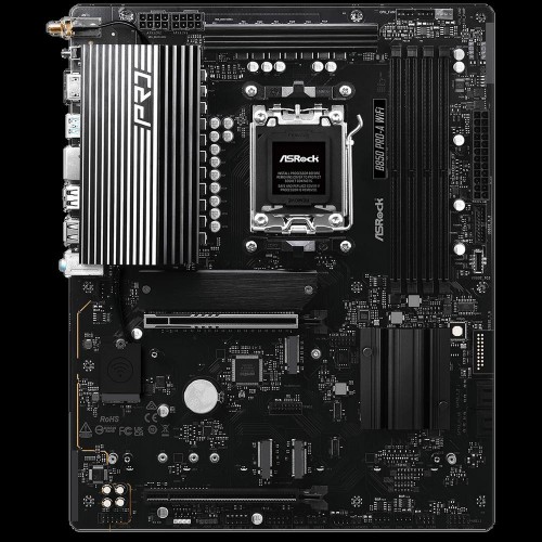 Материнская плата Asrock B850 PRO-A WIFI для Socket AM5 - 4xDDR5, 2.5G LAN, RAID и HDMI