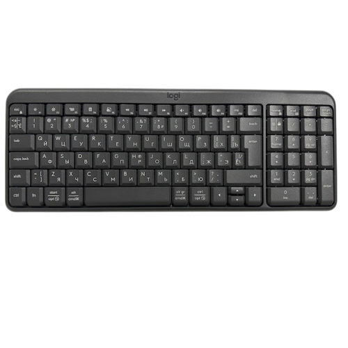 Клавиатура/ Logitech Keyboard K250 Compact Bluetooth Wireless - GRAPHITE Logitech