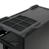 Корпус без блока питания/ Case HSPD F711, Panoramic Full Tower, Black, TG, 0.7 SPCC, no fans ATX, mATX, mITX 190/420/280mm 2x2.5", 2x3.5", 7xPCI 1xUSB-A 3.0, 1xUSB-C 445x235x475mm HSPD