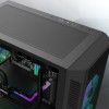 Корпус без блока питания/ Case Raijintek ARCADIA III, Midi-Tower, TG, 1x120mm, 1xUSB-A 3.0 + 2xUSB 2.0, ATX, mATX, mITX Black