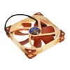 Кулер для корпуса/ Case Cooler Noctua NF-A14 FLX (140x140x25mm, 3-pin, 67.98FM, 19.2dBA, 1200RPM, Beige/Brown)