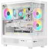 Корпус Formula Crystal Z8 белый ATX с поддержкой 9 вентиляторов и USB 3.0 - идеальный выбор для вашего ПК