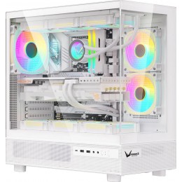 Корпус Formula Crystal Z8 белый ATX 9x120mm 6x140mm 1xUSB3.0 audio bott PSU [CRYSTAL Z8 W]