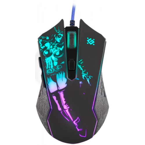 Купить проводную игровую мышь Defender Sin'Sister GM-933 с 6 кнопками и 7200 dpi для максимального комфорта в игре