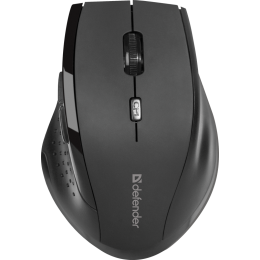 Defender Беспроводная оптическая мышь Accura MM-365 черный,6 кнопок, 800-1600 dpi