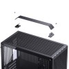 Корпус JONSBO Z20 Mini-Tower без блока питания: стильный черный case для mATX и mITX с USB-A 3.2 и USB-C 3.2