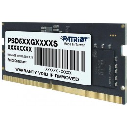 Модуль памяти для ноутбука PATRIOT DIMM DDR5-5600 8GB PSD58G560041S