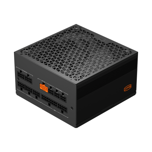 Блок питания ПК/ Power Supply PCCooler, 850W 80+ Gold (ATX, 3.1, PCIe 5.1 600W, Full modular, 1x24(20+4)pin 550mm, 2xCPU 8(4+4)pin 650mm, 3xPCIe 8(6+2)pin 500mm, 1x12V(2x6) 12+4pin 650mm, 3xSATA*3+MOLEX4pin*1 450+120+120+120mm , Active, 135x135mm, 150x150