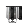 Кулер для процессора/ CPU Cooler SAMA A60L (265W, 4-pin PWM, 156.5mm, 6x6mm, ARGB, 2x120mm, 78CFM, 29dBA, 2200RPM, S: 1851/1700/1200/115X, AM5/AM4, silver) SAMA