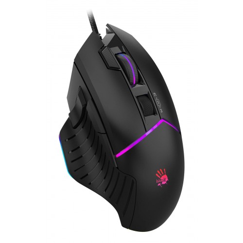 Купить оптическую мышь A4Tech Bloody W95 Max черный с чувствительностью 12000dpi и 10 кнопками - идеальный выбор для геймеров.