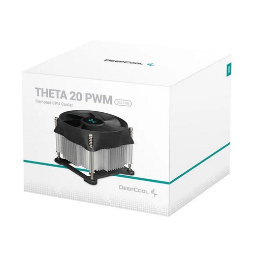 Кулер Deepcool Theta 20 PWM Soc-1700/1851 черный 4-pin 31.1dB Al 95W 355gr Ret (DP-ICAS-T20P-17) [DP-ICAS-T20P-17]