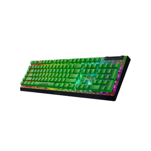 Игровая клавиатура Razer BlackWidow V4 X (Green Switch) - Minecraft Edition с US Layout