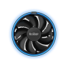 Кулер для процессора PCCooler E126M B с Blue LED и 70мм вентилятором - оптимальное охлаждение для AM5/AM4 и Intel Sockets.