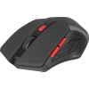 Defender Беспроводная оптическая мышь Accura MM-275 красный,6 кнопок, 800-1600 dpi Defender