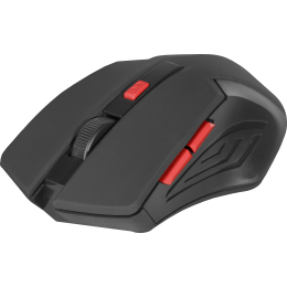 Defender Беспроводная оптическая мышь Accura MM-275 красный,6 кнопок, 800-1600 dpi