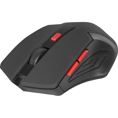 Defender Беспроводная оптическая мышь Accura MM-275 красный,6 кнопок, 800-1600 dpi Defender