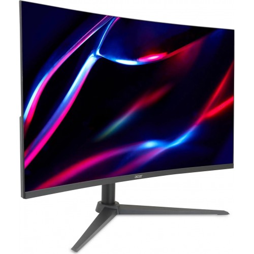 Монитор/ Acer XZ320QS3bmiiphx 31,5'', ZeroFrame, Curved 1500R, Black, VA, 1920x1080, 1ms, 250cd, 180Hz, 2xHDMI(2.0), DP(1.4), Speakers 2Wx2, FreeSync, HDR 10, h. adj 100, Vesa:100x100