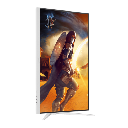 AOC Q27G4/WS 27" 2560x1440, IPS, 200Hz, 80M:1, 450cd, 0.3 ms, HDMI 2.0, DisplayPort 1.4, Height adj 130, pivot, VESA 100, 3Y, White/Silver