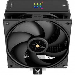 Кулер для процессора/ CPU Cooler Thermalright Assassin X 120 R Digital ARGB Black (4-pin PWM, 151mm, Al/Cu, 4x6mm, ARGB, 1x120mm, 70.84CFM, 29.8dBA, 2000RPM, S: 1851/1700/1200/115X, AM5/AM4, black)