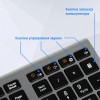 Клавиатура Оклик 890S серый USB беспроводная slim - идеальный выбор для комфортной работы и игр