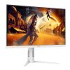 AOC Q27G4/WS 27" 2560x1440, IPS, 200Hz, 80M:1, 450cd, 0.3 ms, HDMI 2.0, DisplayPort 1.4, Height adj 130, pivot, VESA 100, 3Y, White/Silver